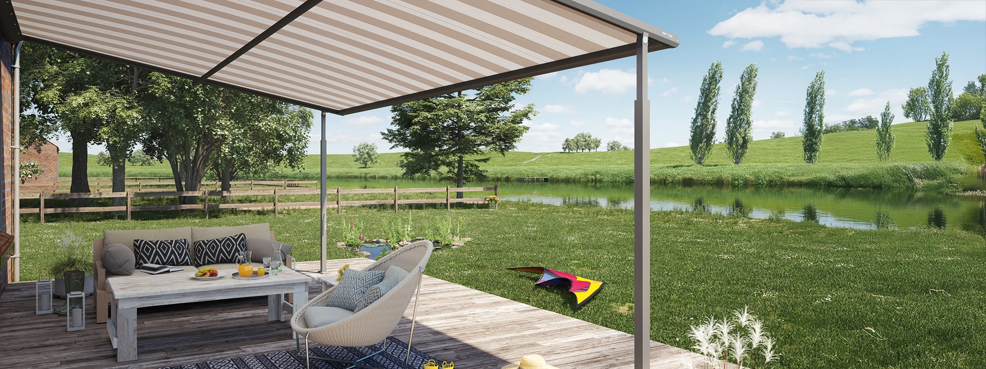 Weinor Plaza Viva Pergola Awning