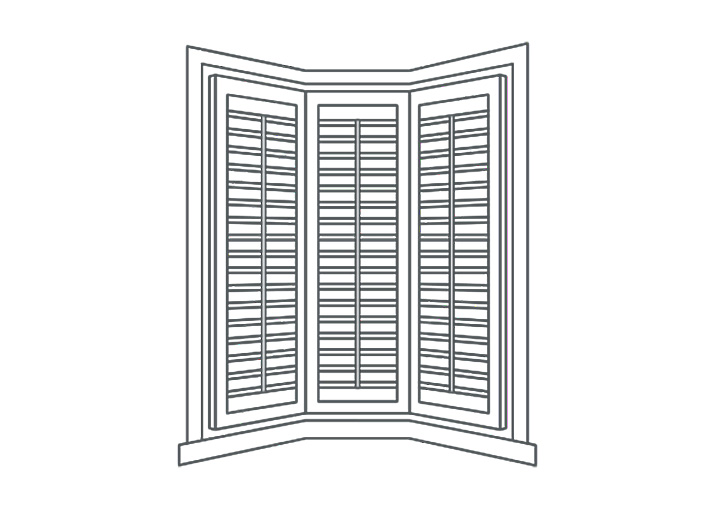 Bespoke Shutters for Bay Windows