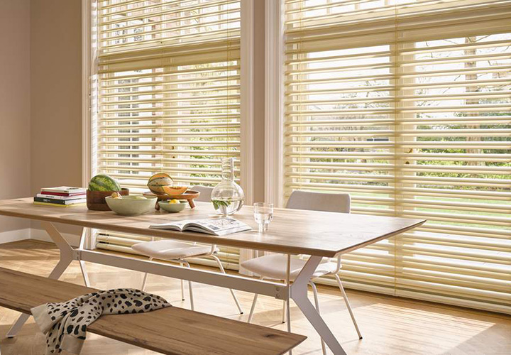 Modern Styling with Venetian Blinds for Patio Doors