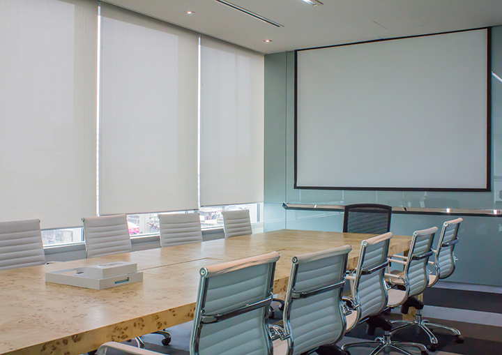 Glare Reduction Roller Blinds