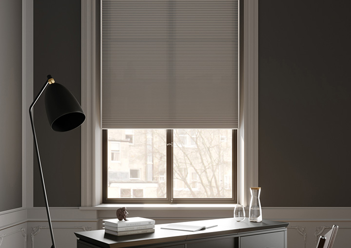 Anti Glare Pleated Blinds