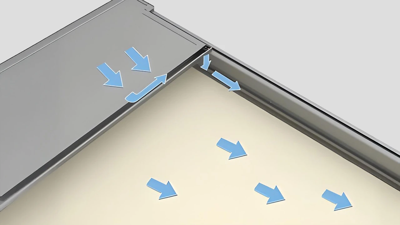 Integrated Front Gutter Design